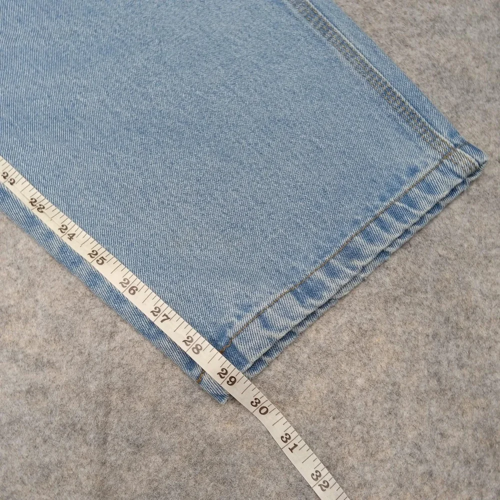 Craftsman Jeans Mens 44 Straight Leg 5 Pocket‎ Zip Fly Casual Work Baggy Loose